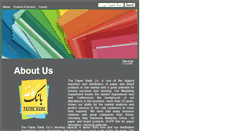 Desktop Screenshot of paperbankco.com